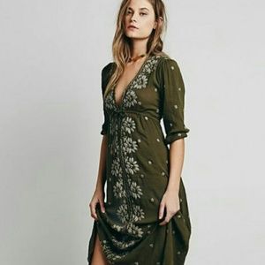 ISO: Free People Fable Dress OLIVE